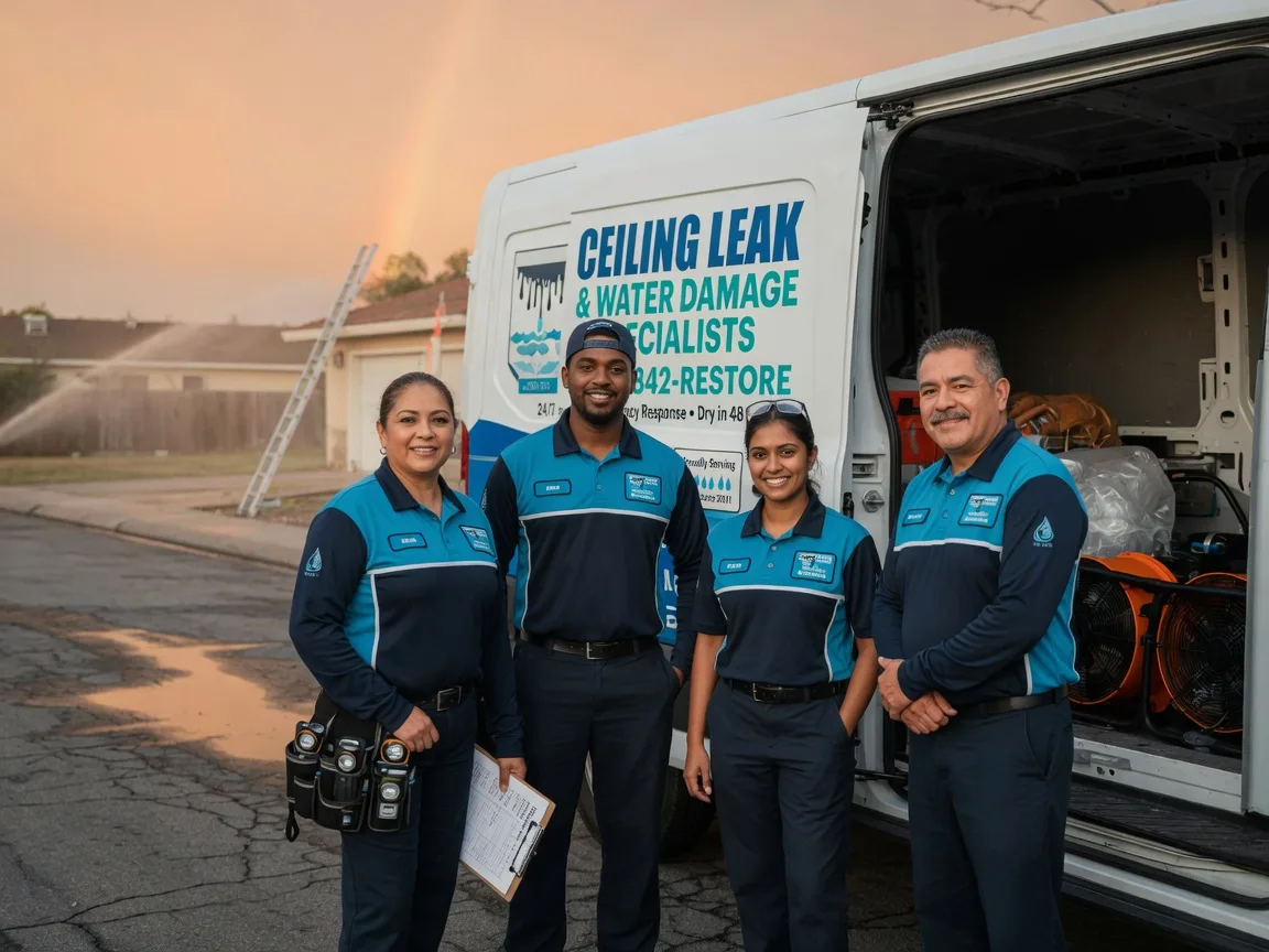 Ceiling Leak Cleanup company in Galesville, WI