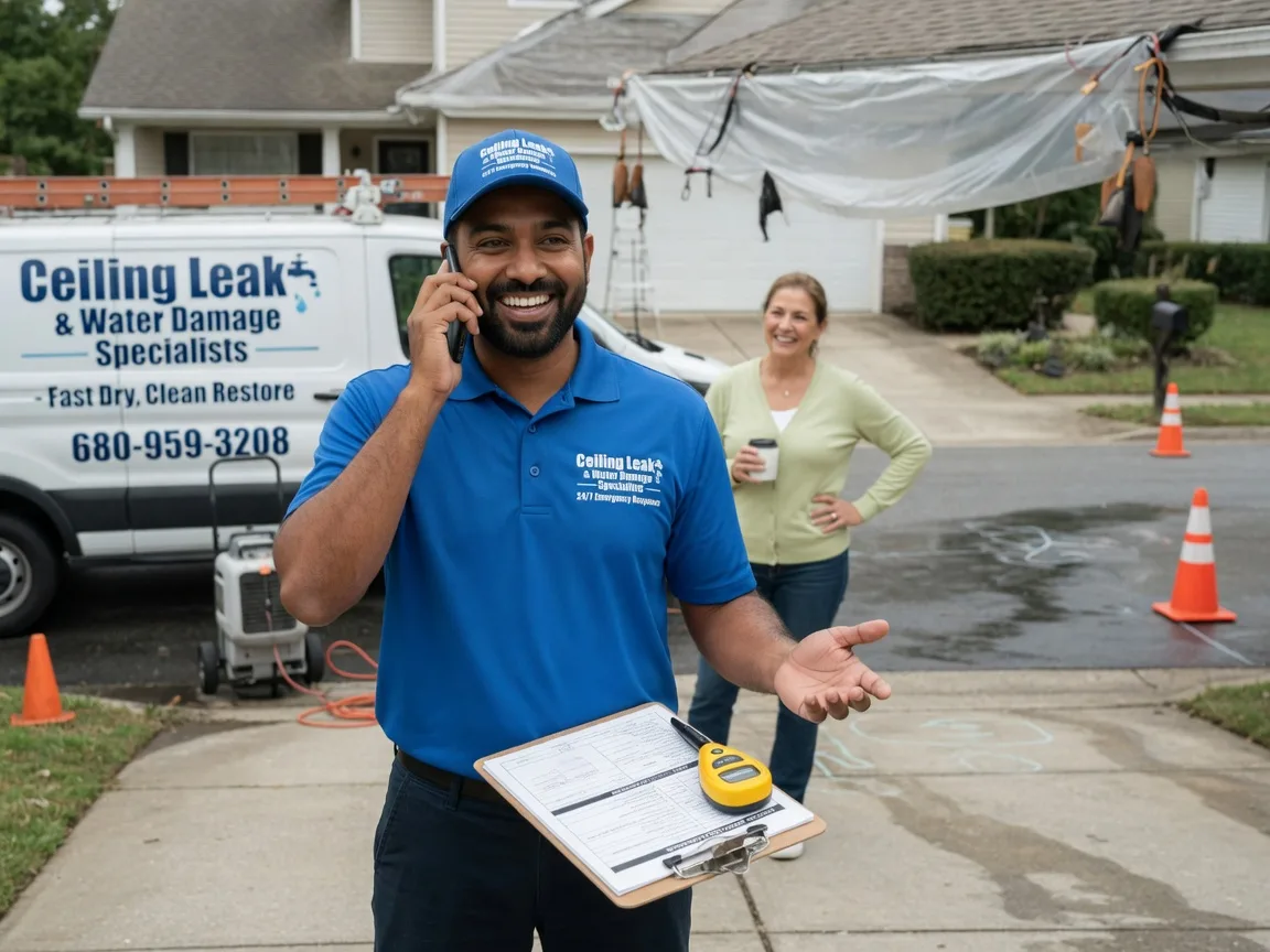 Ceiling Leak Cleanup Galesville, WI FAQs