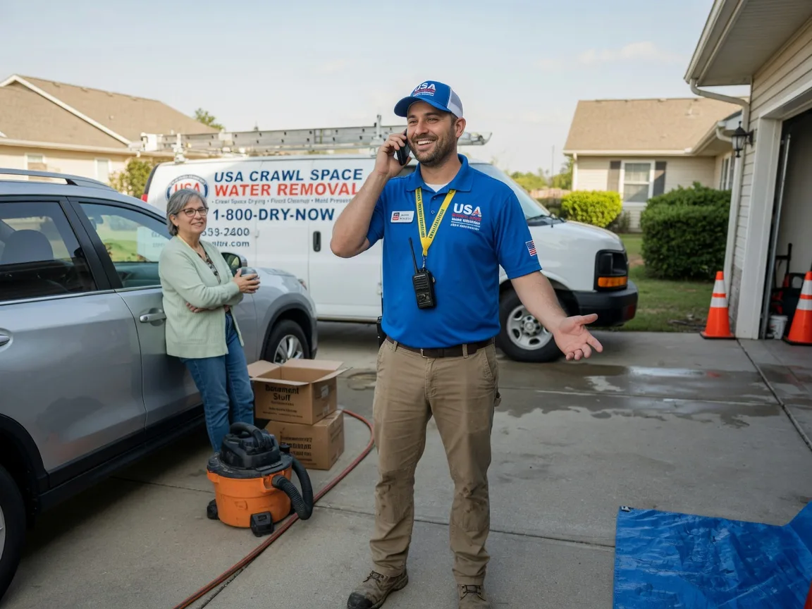 Crawl Space Water Removal Galesville, WI FAQs